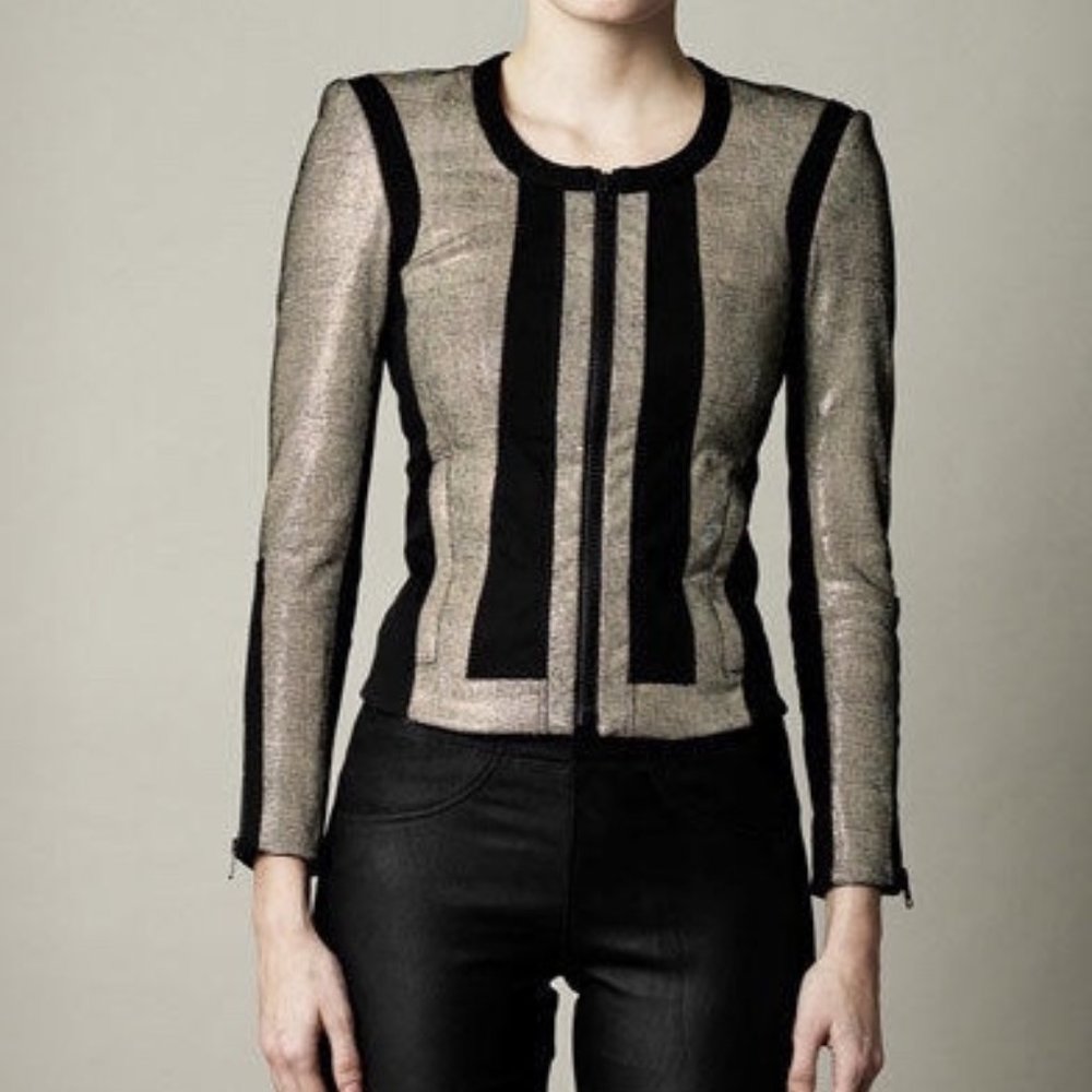 Authentic Helmut Lang Sheepskin Leather Jacket